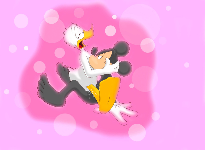 2boys anthro avian color disney donald_duck duck duo fur furry furry_only male male_only mickey_mouse rodent sex tagme yaoi