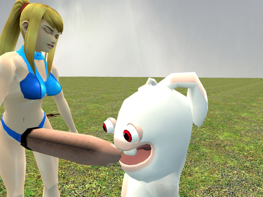 3d crossover futanari garry's_mod gmod metroid nintendo rabbid rabbit raving_rabbids samus_aran ubisoft weird_crossover