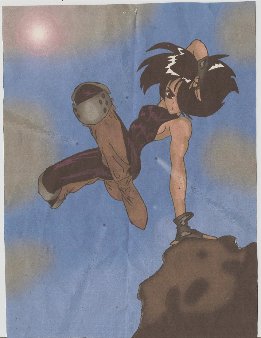 1girl alita battle_angel_alita drawing female female_only tsutsu_yume_gunnm