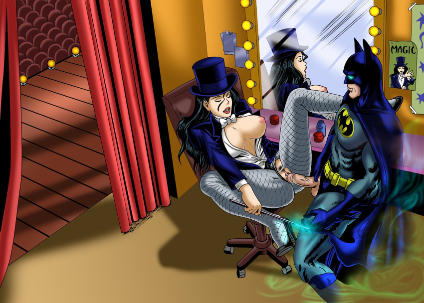 batman dc dc_comics justice_hentai_bonus spread_legs tagme vaginal zatanna zatanna_zatara