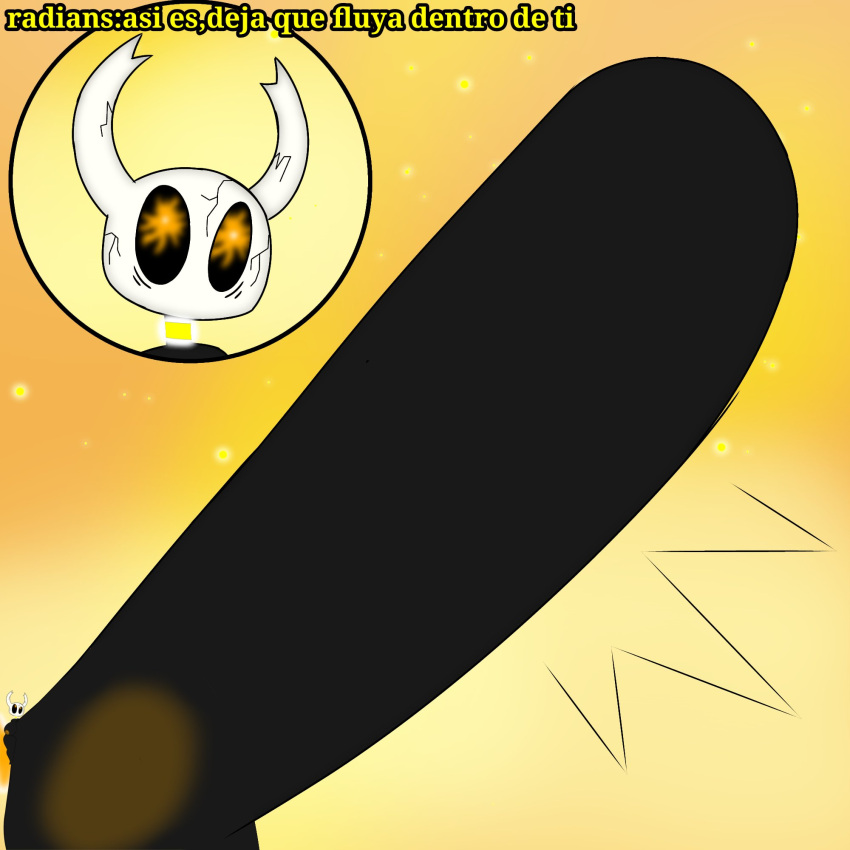 cumflation gigantic_penis hollow_knight_(game) laux stomach_bulge