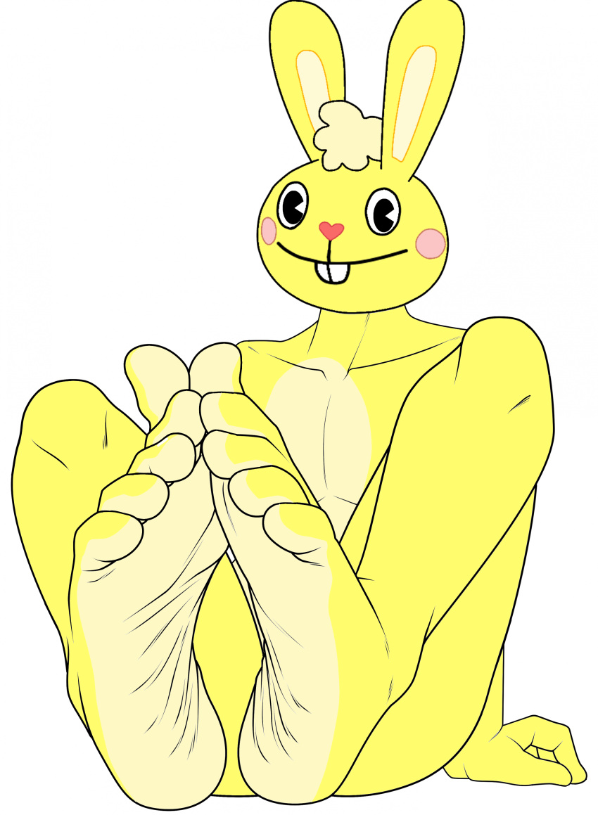 5_toes anthro bunny cuddles cuddles_(htf) cyborg-steve delicious_feet delicious_soles edit feet feet_focus feet_together foot_fetish foot_focus foot_tease furry happy_tree_friends lagomorph leporid male mammal mondo_media presenting_feet presenting_soles rabbit simple_background sitting soles tasty_feet tasty_soles teasing teasing_with_feet toe_tease toes yellow_fur