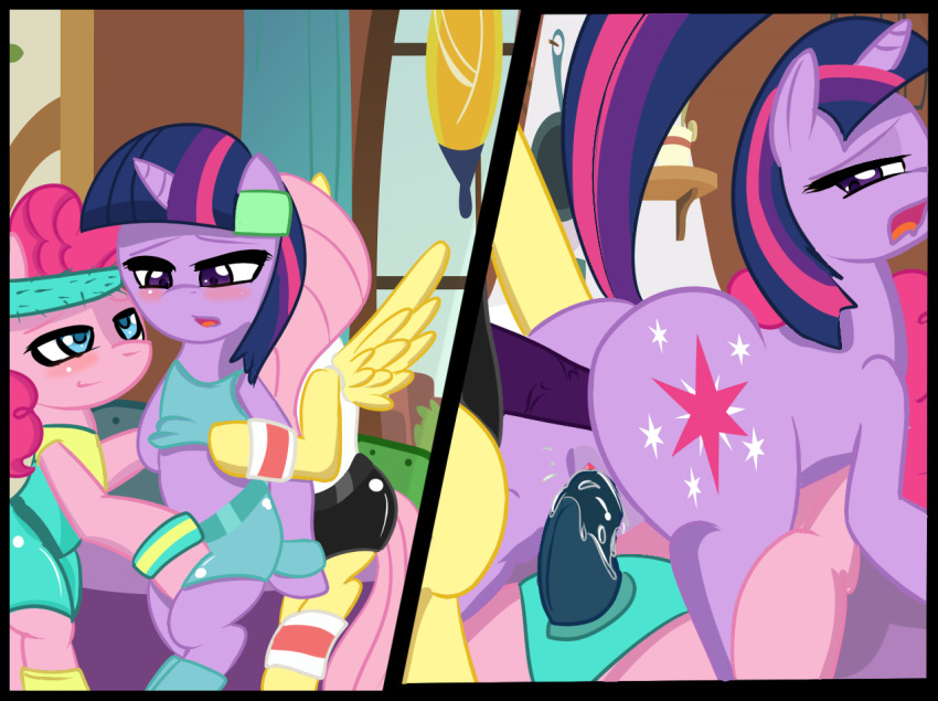 comic fluttershy_(mlp) friendship_is_magic horn my_little_pony pinkie_pie_(mlp) tiarawhy twilight_sparkle_(mlp)