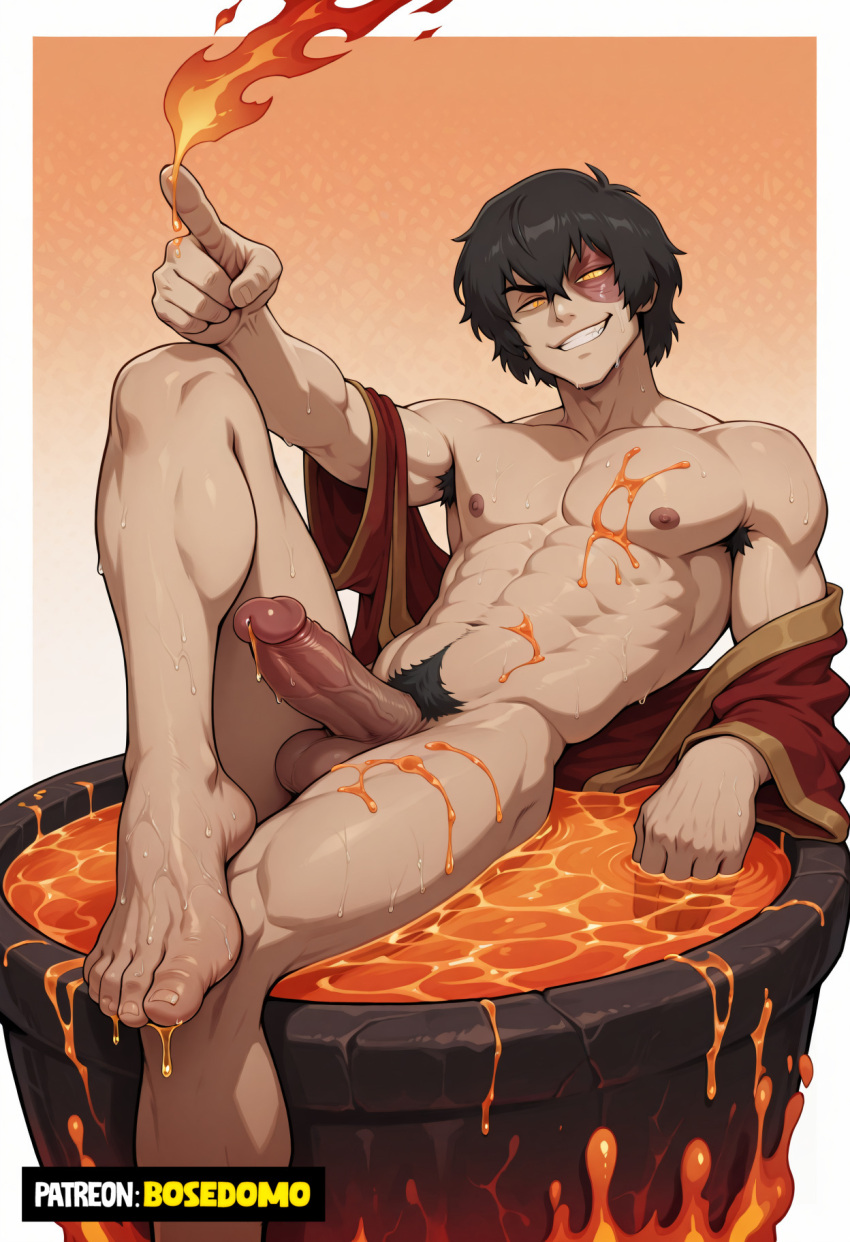 ai_art ai_generated anime anime_character anime_screencap anime_style bara big_ass big_balls big_muscles big_penis gay_domination gay_male muscle muscular muscular_male yaoi yaoi