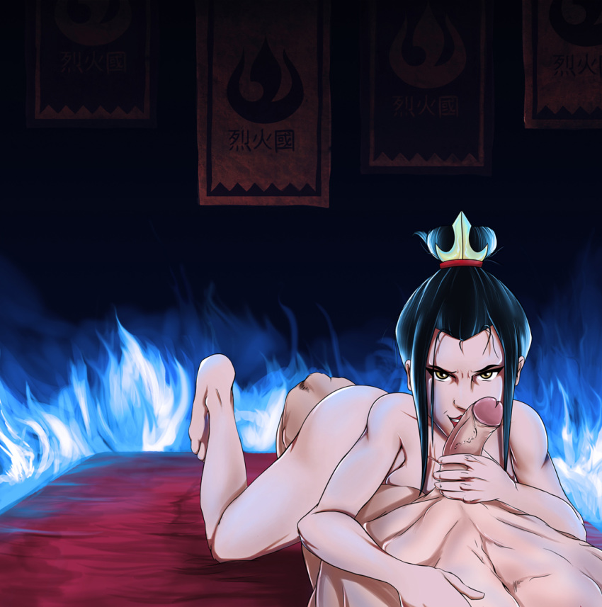 ass avatar:_the_last_airbender azula big_penis double_nexus penis