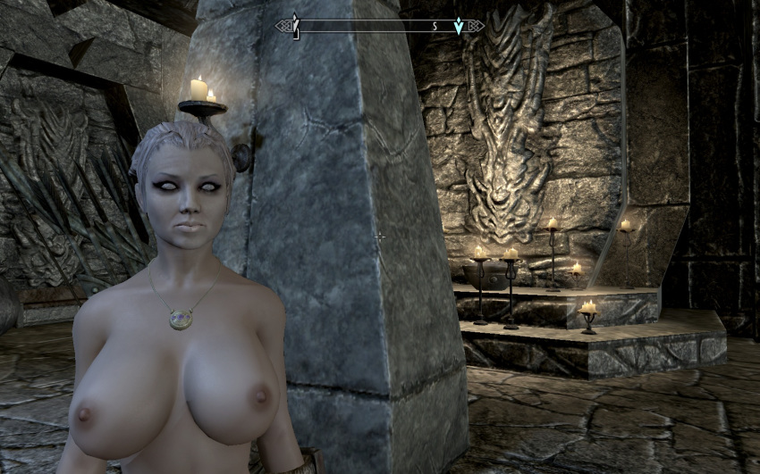 big_breasts breasts game massive_breasts nord rack skyrim video_game