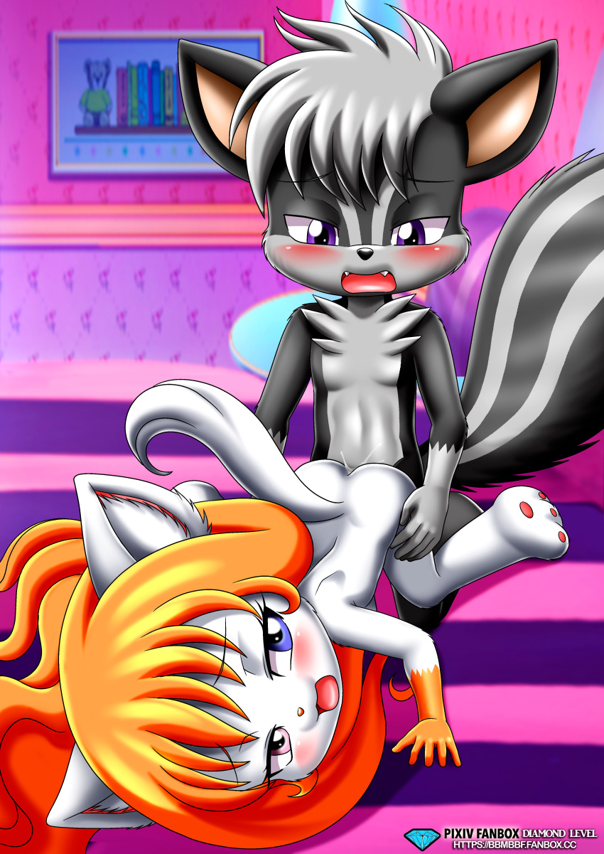 bbmbbf little_tails palcomix scoty_(little_tails) zaya_(little_tails)