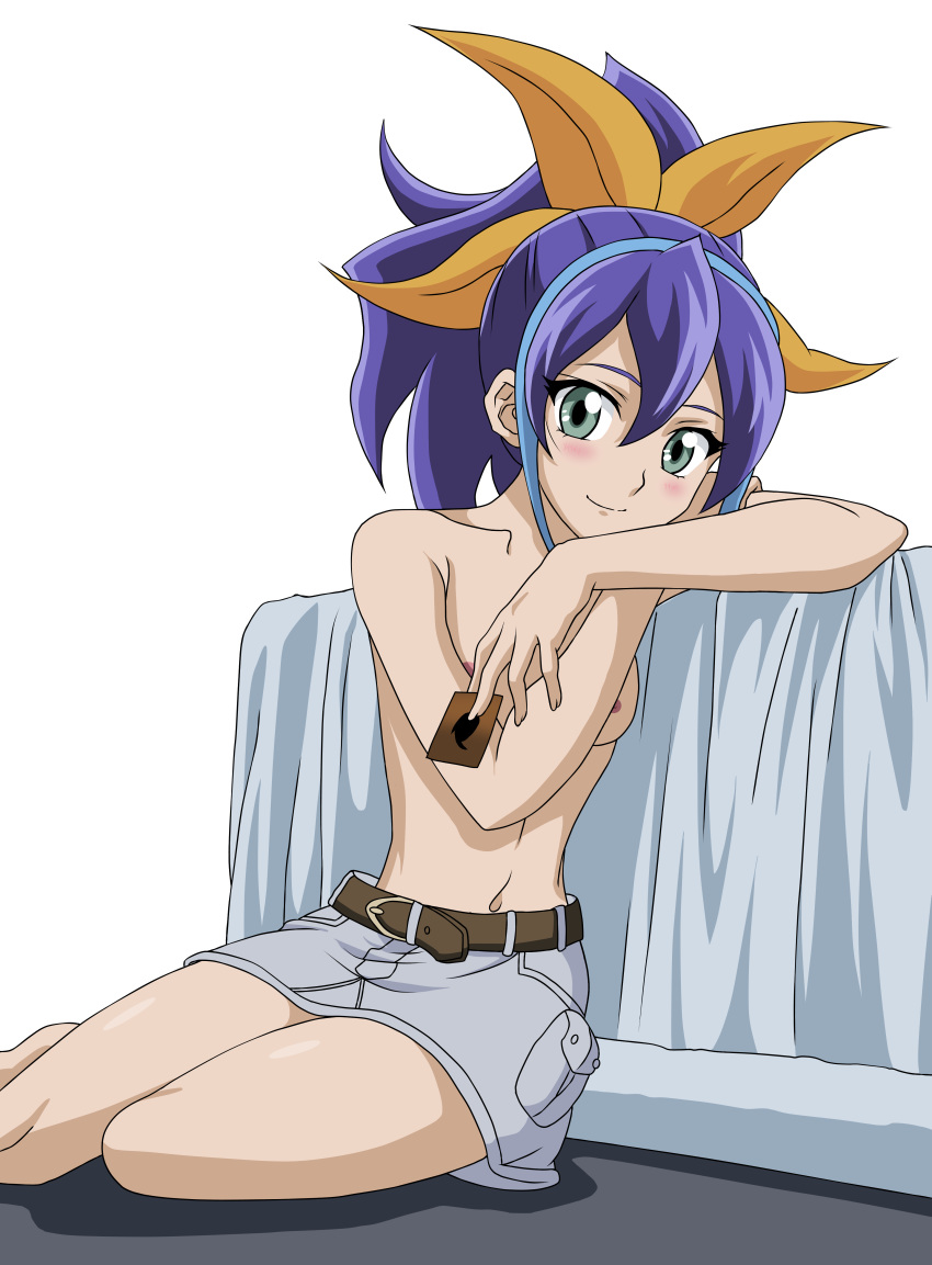 1girl konami nipples serena_(yuu-gi-ou_arc-v) yu-gi-oh! yu-gi-oh!_arc-v