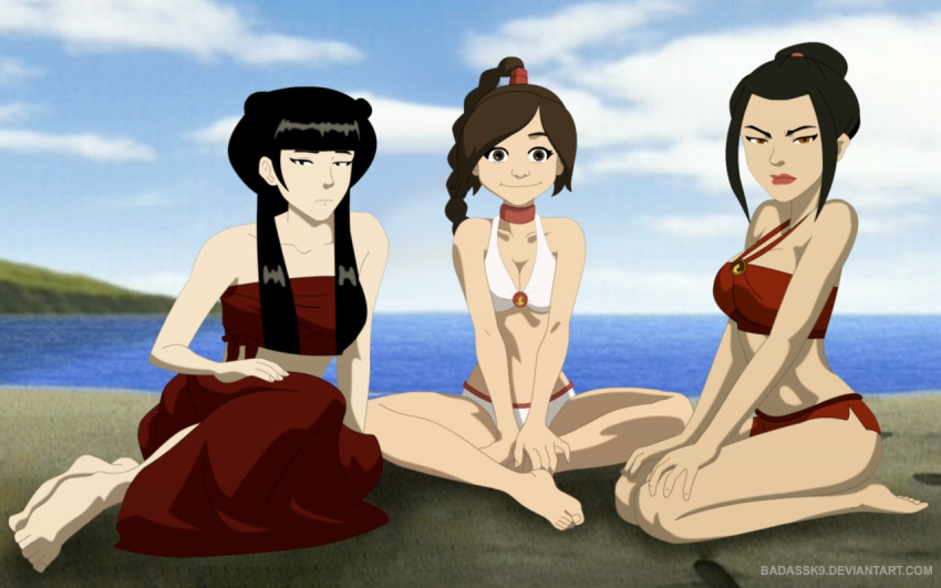 avatar:_the_last_airbender azula badassk9 mai_(avatar) older older_female teen teenage_girl ty_lee young_adult young_adult_female young_adult_woman