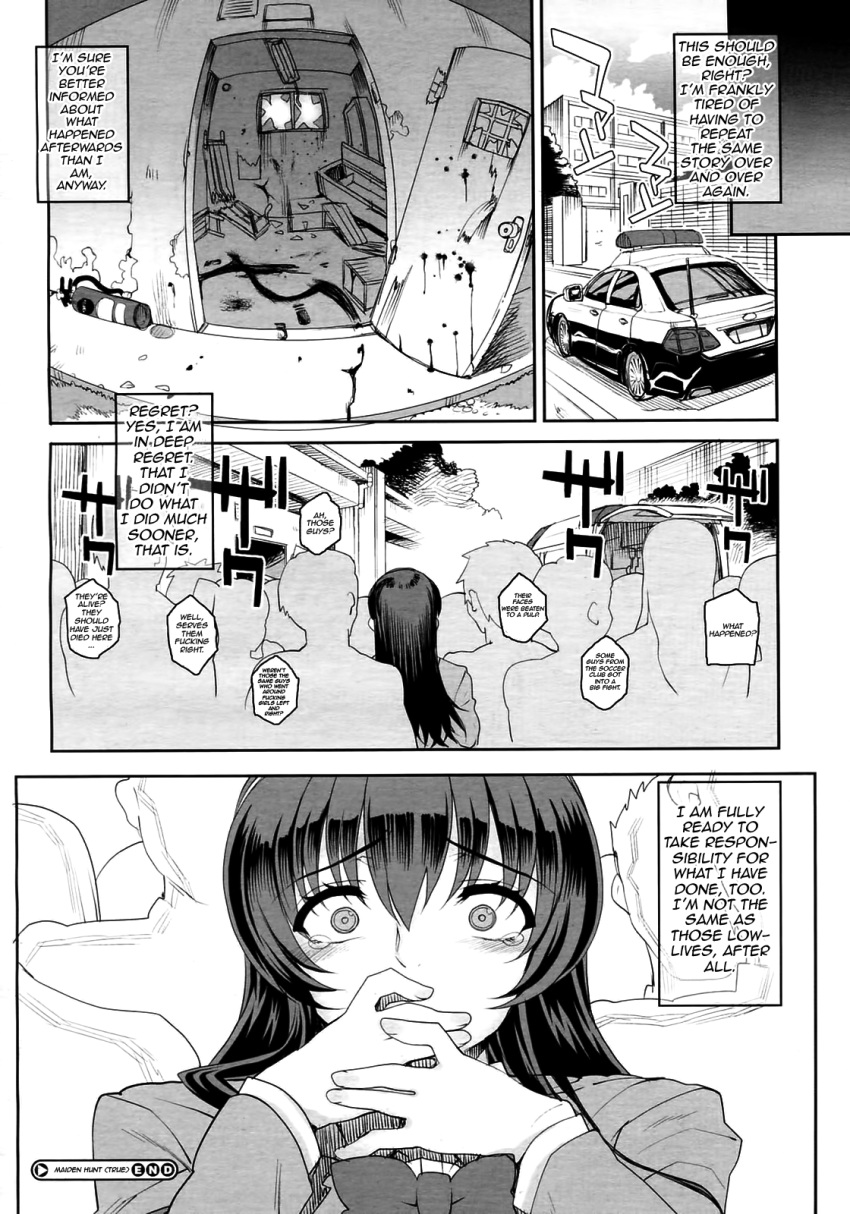 bdsm big_breasts carn chloroform comic defloration enema english_text group_sex impregnation manga monochrome nakadashi netorare original_character otome_gari_+_otome_gari pantyhose rape school_uniform sex stockings text translated uncensored womb x-ray