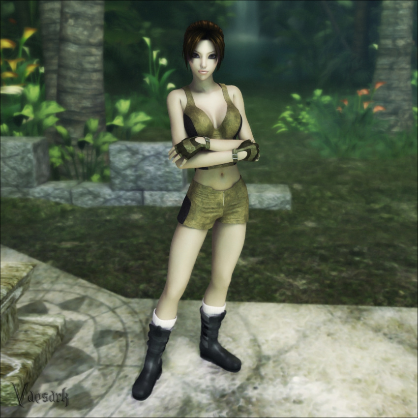 3d jungle lara_croft tomb_raider vaesark