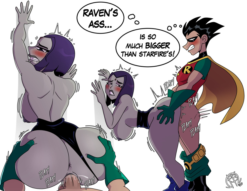 1boy 1girl batman_(series) chillguydraws dc dc_comics dick_grayson female male rachel_roth raven_(dc) robin_(dc) sex tagme teen_titans warner_bros warner_bros._animation warner_brothers
