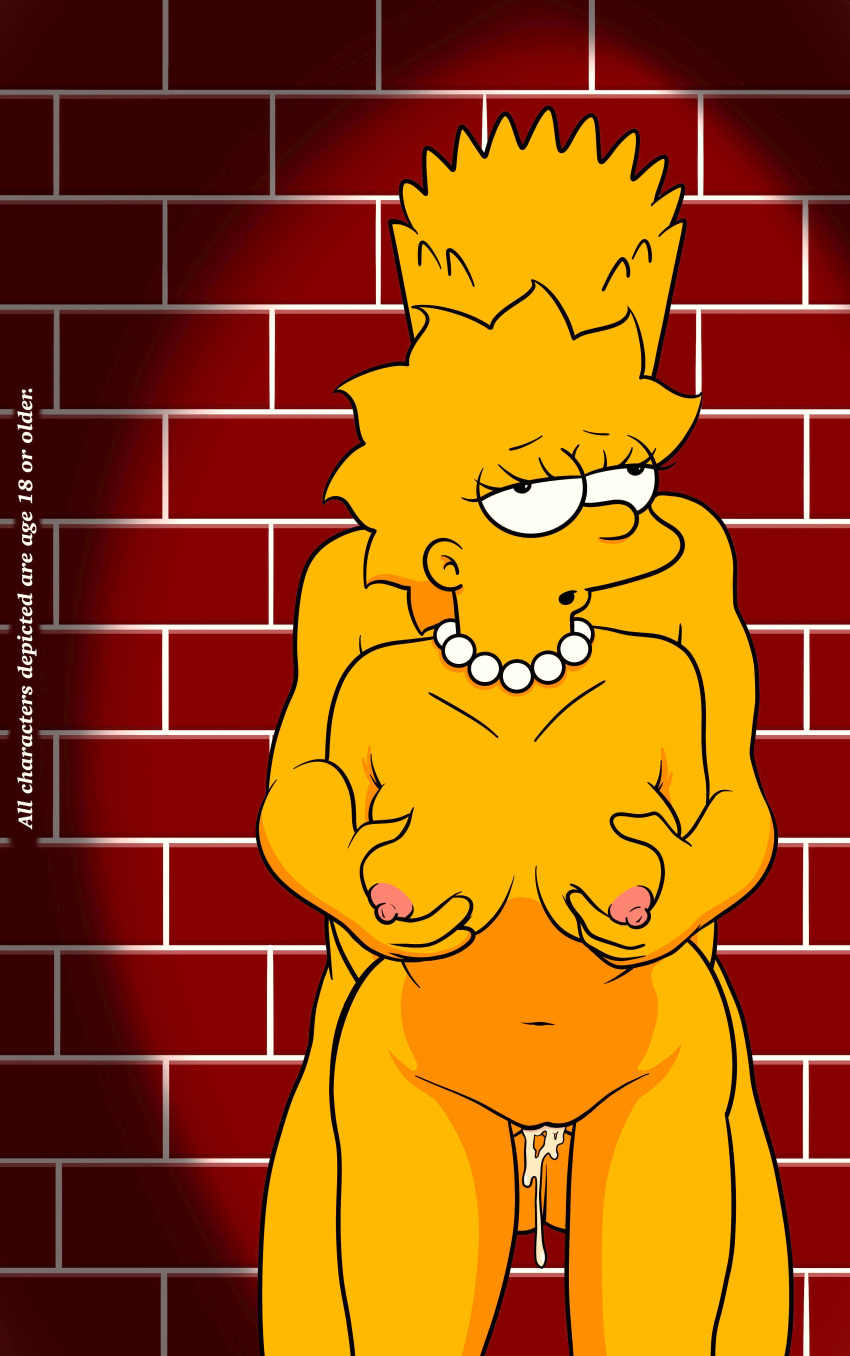 bart_simpson brother_and_sister cum holding_breasts incest lisa_simpson lockandlewd the_simpsons vaginal