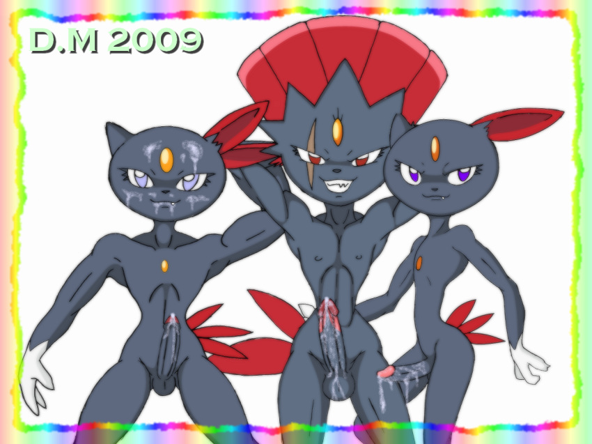 dark-moltres pokemon sneasel weavile