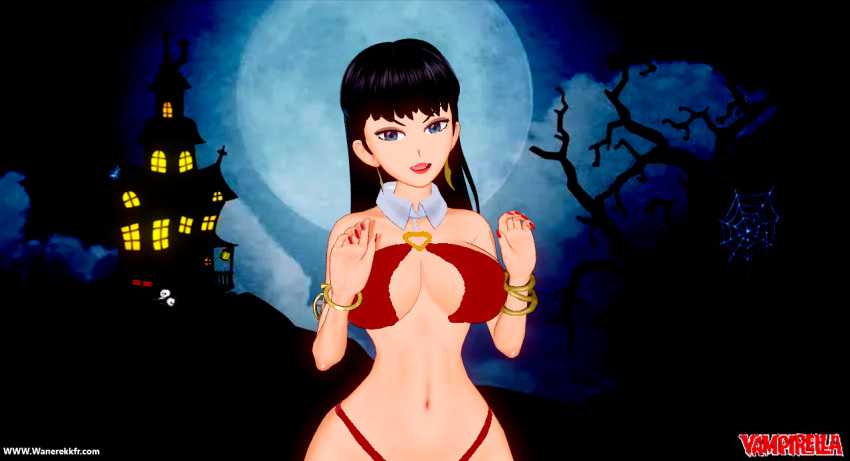 ass ass_focus big_ass big_breasts brea halloween halloween_costume milf thick_thighs vampirella