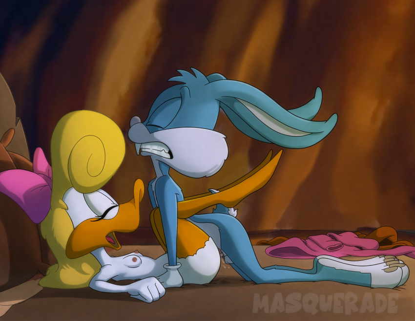 buster_bunny masquerade masquerade_(artist) shirley_the_loon tiny_toon_adventures