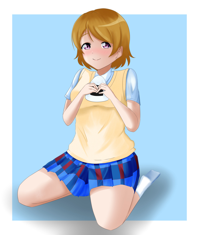 1girl artist_name brown_hair female_focus high_res klanayo_klever_(73760579) koizumi_hanayo love_live! love_live!_school_idol_project short_hair