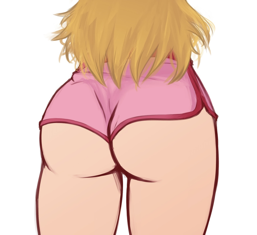 1girl ass ass_focus bawdy bawdyart big_ass blonde_hair booty booty_shorts bubble_ass bubble_butt dat_ass delicious_cake fuckable hair hottie huge_ass huge_butt insanely_hot juicy_ass large_ass large_butt lower_body mario_(series) nintendo perfect_ass pink_shorts presenting presenting_ass presenting_hindquarters princess princess_peach royalty sexy sexy_ass sexy_body short_shorts shorts smelly_ass sniffable_ass soft_ass super_mario_bros. thick_ass thick_thighs thighs white_background