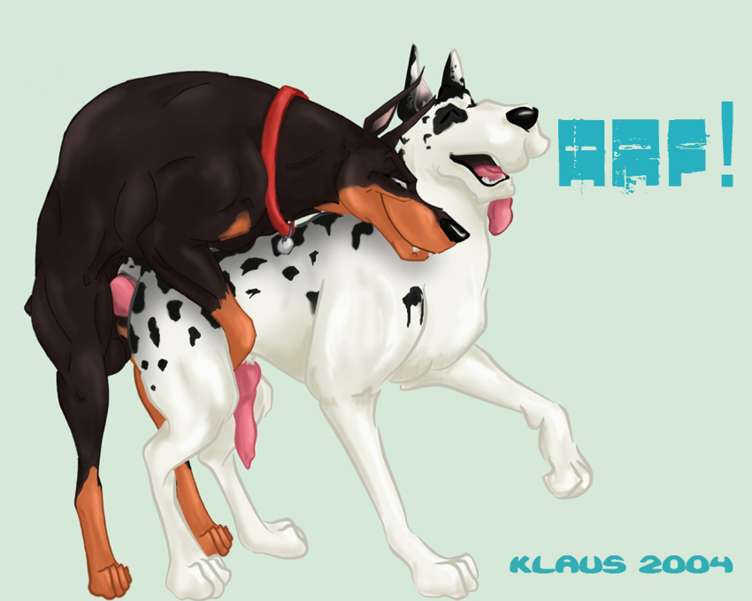 animal_sex dalmatian disney doberman dog klaus_doberman klaus_doberman_(artist) oliver_and_company roscoe roscoe_(oliver_and_company)