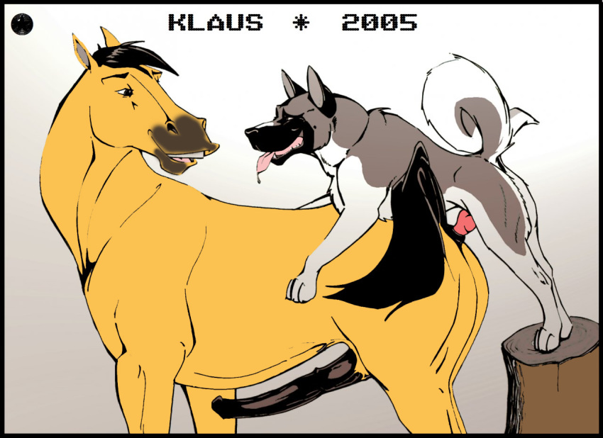 anal anal_sex animal_sex canine dog equine horse interspecies klaus_doberman klaus_doberman_(artist) spirit:_stallion_of_the_cimarron spirit_(cimarron) yaoi