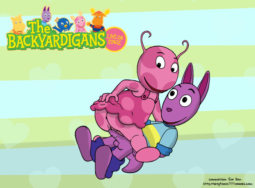 austin_(the_backyardigans) clothed_sex cum foreskin penis sex sexytoons777 the_backyardigans uncut uniqua_(the_backyardigans) vaginal wallaby wwoec