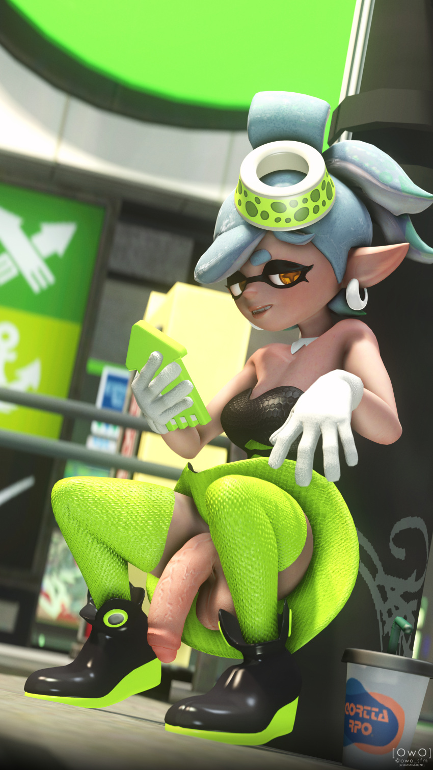 inkling marie_(splatoon) nintendo splatoon splatoon_(series)