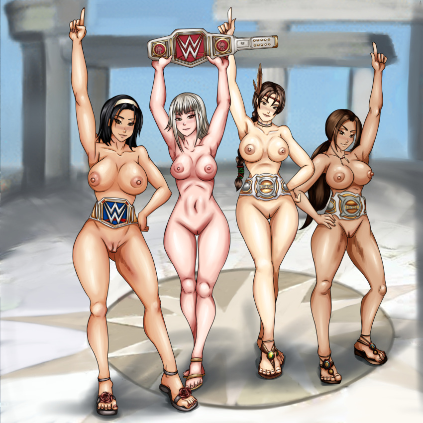 4girls abs bandai_namco black_hair breasts brown_eyes brown_hair brunette champion championship_belt commission commission_art commissioner_upload daughter death_by_degrees deviantart different_color_eyes hazel_eye hazel_eyes hentai-foundry heterochromia index_finger index_finger_raised julia_chang jun_kazama kazama_jun kyunamaori lana_lei legs long_hair mature mature_female mature_woman medium_hair michelle_chang milf mother_&_daughter namco namco_bandai nude pool poolside red_eye short_hair silver_hair take_your_pick tekken tekken_1 tekken_2 tekken_3 tekken_4 tekken_5 tekken_5_(dark_resurrection) tekken_5_dark_resurrection tekken_6_bloodline_rebellion tekken_7 tekken_8 tekken_bloodline tekken_revolution tekken_tag_tournament tekken_tag_tournament_2 the_bloodline the_bloodline_(wwe) thighs toes wrestling wrestling_belt wwe wwe_raw_women's_championship_belt wwe_smackdown_women's_championship_belt xwf