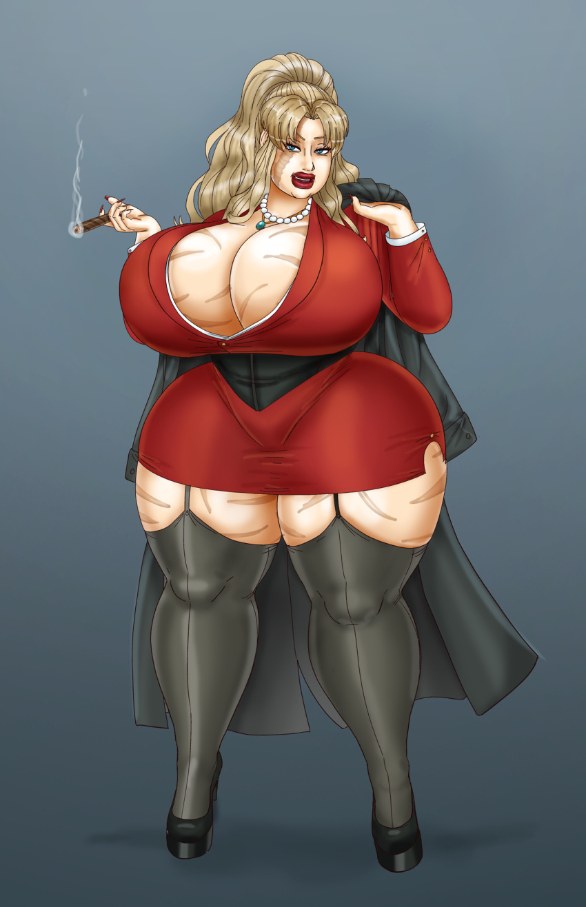 balalaika black_lagoon gigantic_ass gigantic_breasts hourglass_figure saturnxart