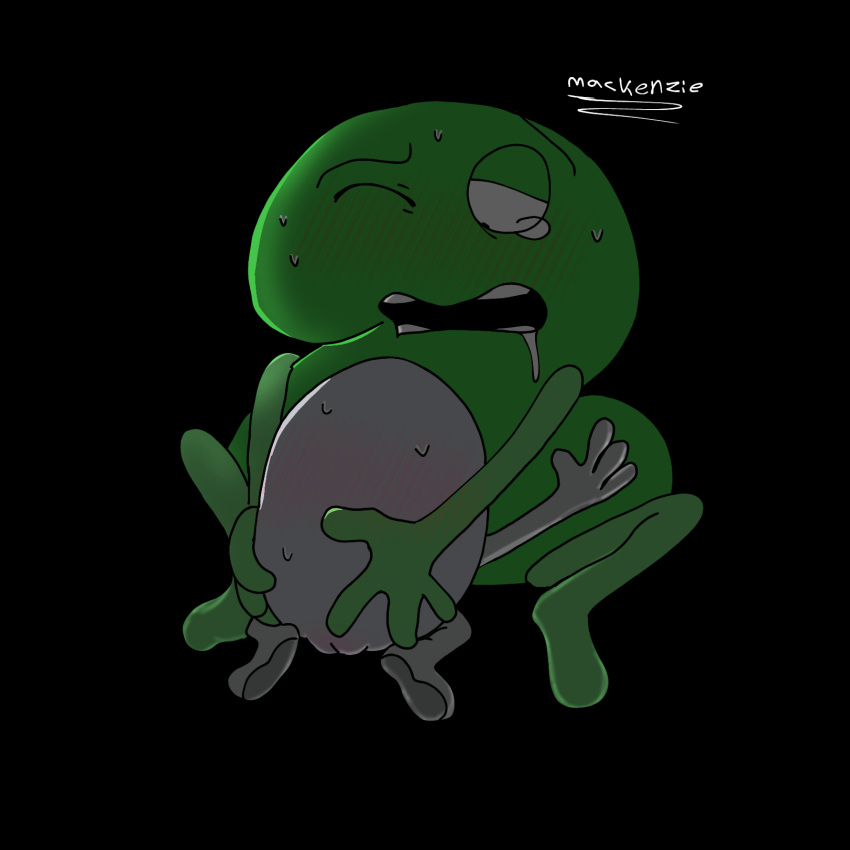 algebralien battle_for_dream_island bfb bfdi blush mackenziey125 object_shows pussy_juice saliva tears the_power_of_two tpot two_(bfb) zero_(bfb)