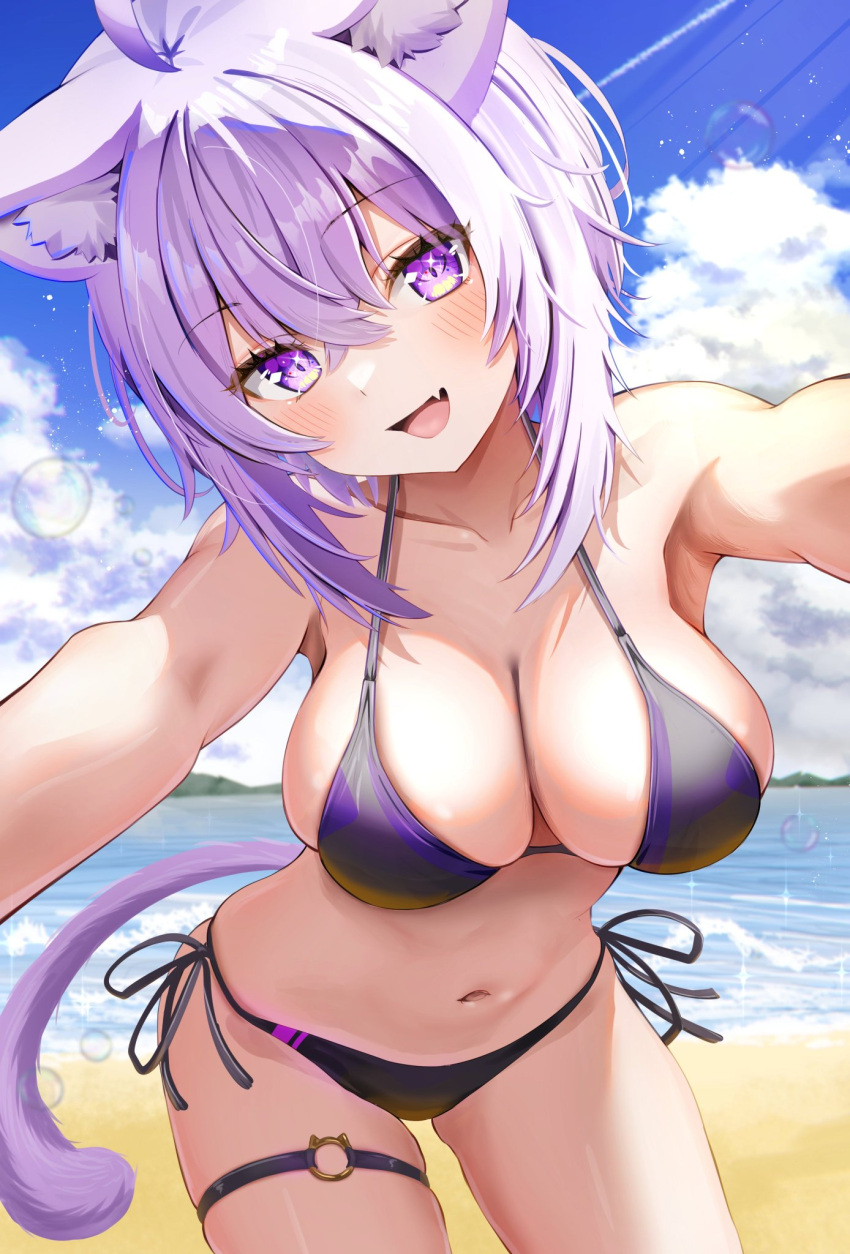 ai_generated fanart hololive nekomata_okayu tagme vtuber