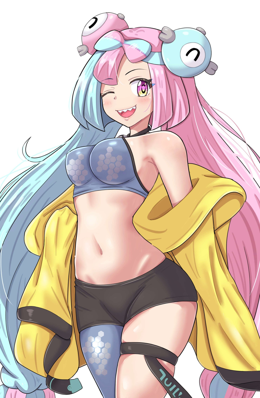 1girl fanart iono_(pokemon) plump_iono tagme