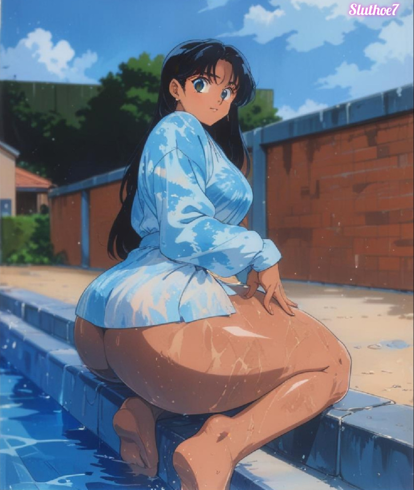 ai_generated big_ass booty juicy_ass pool sluthoe7 thick