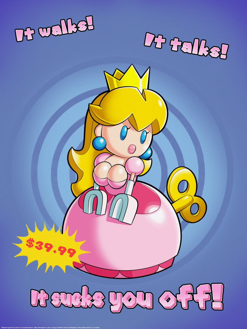 1girl 1girl doll mario_(series) nintendo princess_peach robot robot_girl sex_toy sleepiitreat toy