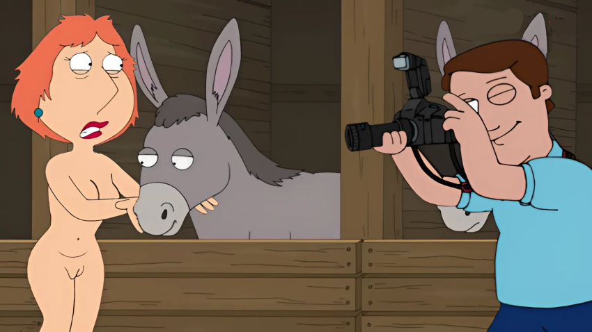 beastiality donkey family_guy lois_griffin milf photographer