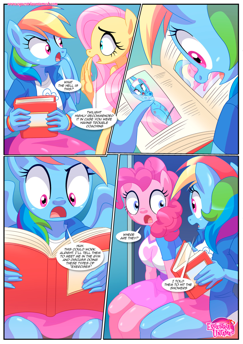 5girls aloe aloe_(mlp) bbmbbf comic equestria_untamed extra_cheer_practice_(comic) fluttershy fluttershy_(mlp) friendship_is_magic furry hasbro lighthoof lighthoof_(mlp) lotus_(mlp) lotus_blossom lotus_blossom_(mlp) mlp mlp:fim mlp:g4 mlp_g4 mlpg4 my_little_pony my_little_pony:_friendship_is_magic my_little_pony_friendship_is_magic my_little_pony_generation_4 pinkie_pie pinkie_pie_(mlp) rainbow_dash rainbow_dash_(mlp)