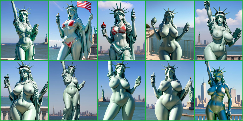 4th_of_july ai_generated holidays statue_of_liberty usa