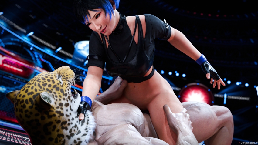 3d 3d_(artwork) bandai_namco blender cb_graphics cowgirl_position dominant_female domination femdom king_(tekken) namco namco_bandai reina reina_(tekken) reina_mishima tekken tekken_8