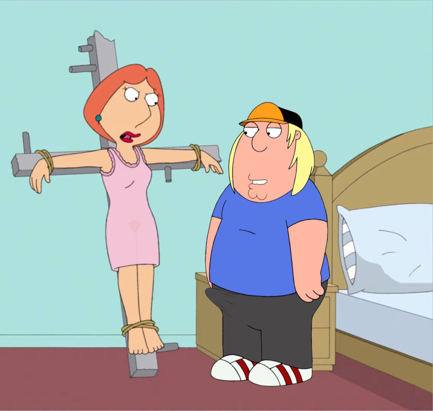 chris_griffin family_guy lois_griffin mom_son tagme