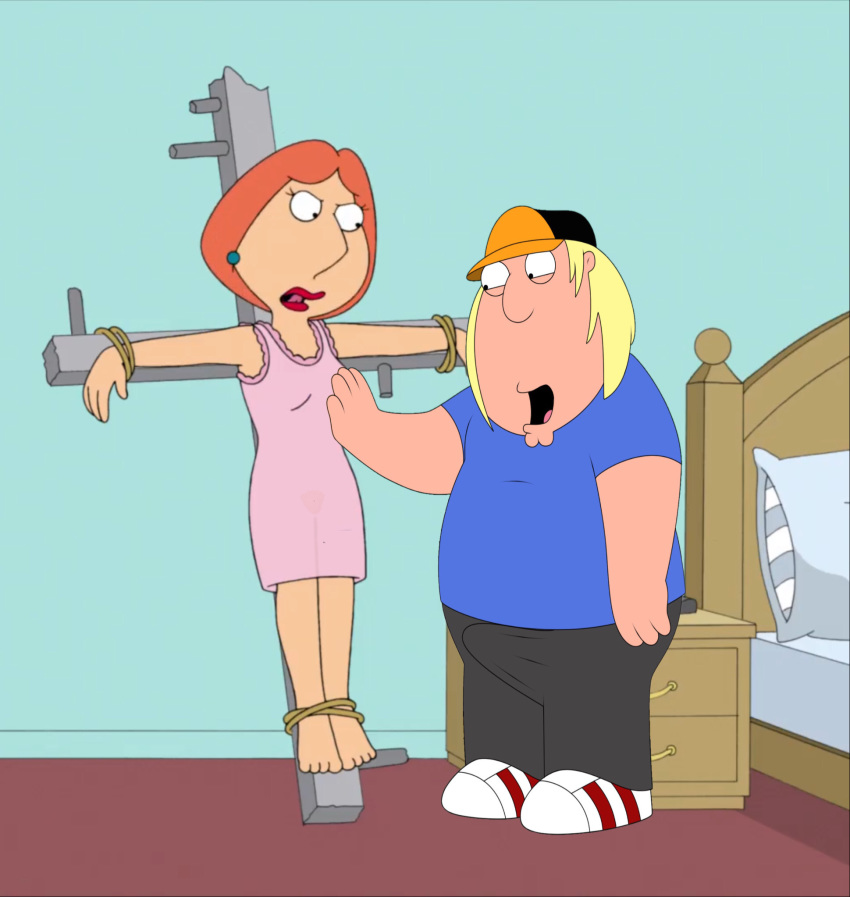 chris_griffin family_guy lois_griffin mom_son tagme