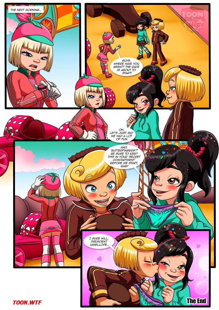 bbmbbf comic palcomix rancis_fluggerbutter sugar_rush_lust taffyta_muttonfudge toon.wtf vanellope_von_schweetz wreck-it_ralph