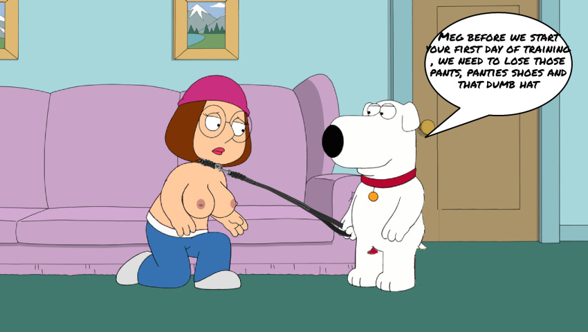 beastiality brian_griffin family_guy meg_griffin training