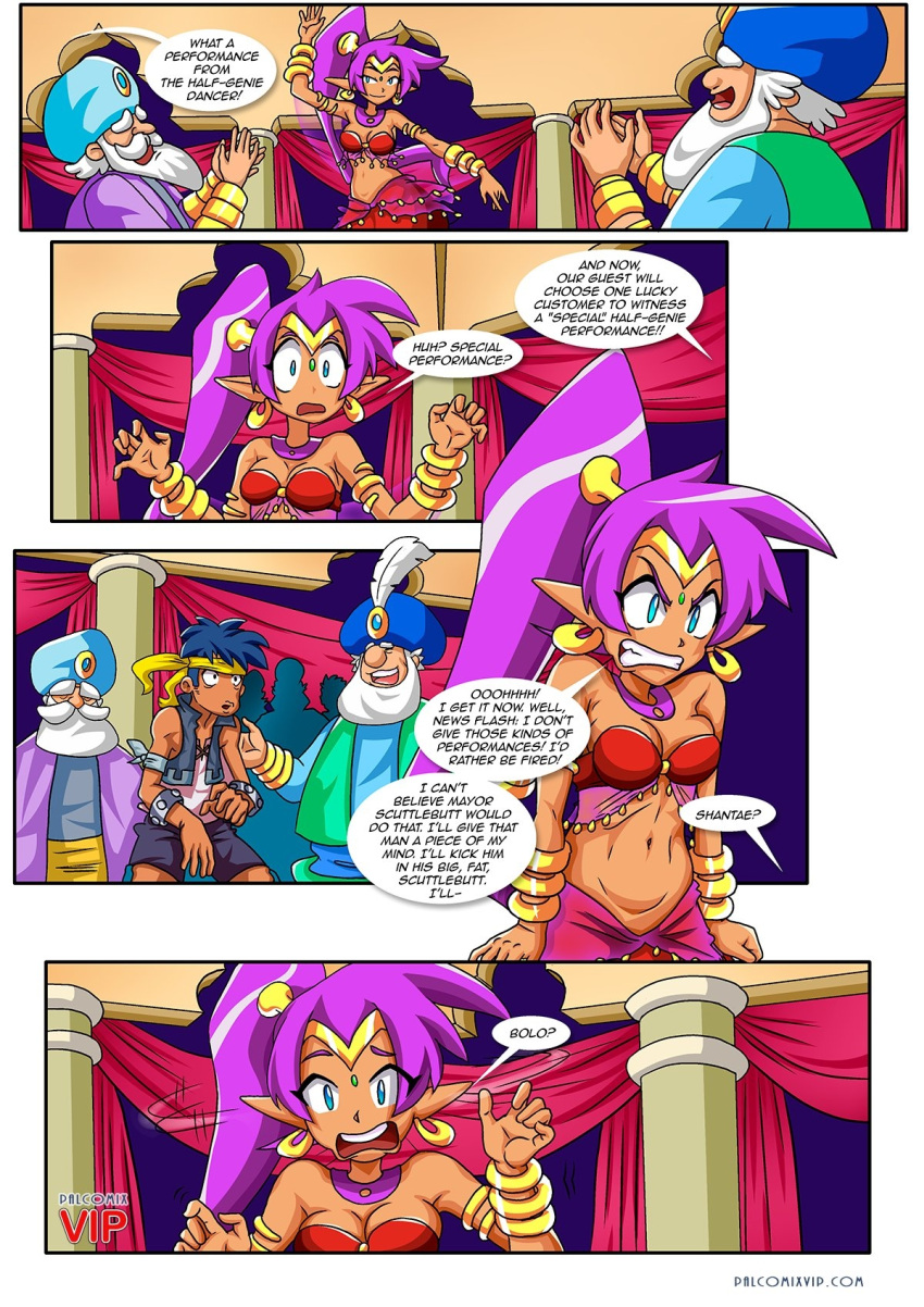 bbmbbf bolo_(shantae) comic palcomix shantae shantae's_private_show shantae:_half-genie_hero shantae_(character) shantae_(series) shantae_and_the_pirate's_curse toon.wtf