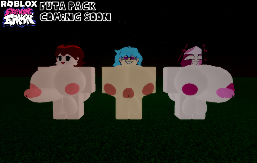 big_balls friday_night_funkin futanari girlfriend_(friday_night_funkin) huge_penis hyper_breasts hypfutalover nude roblox sarvente_(dokki.doodlez) sky_(friday_night_funkin) tagme