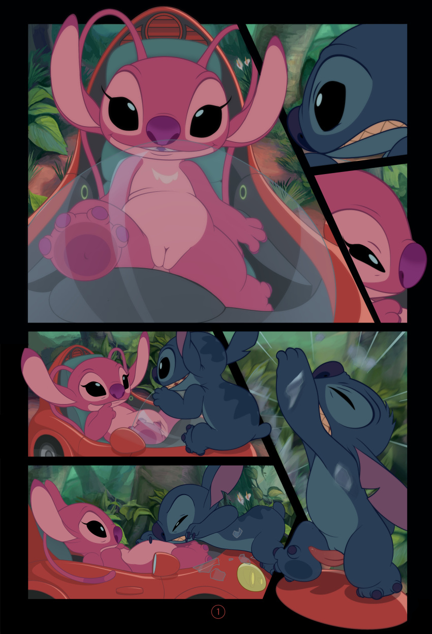 angel_(lilo_and_stitch) disney lilo_and_stitch stitch tricksta