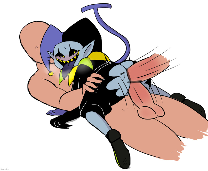 2d 2d_(artwork) 3boys anal anal_sex anon anonymous_male ass bald balls blush bottom_jevil breath cape censor_bar censored clothed clothing darkner deltarune deltarune_chapter_1 digital_media_(artwork) disembodied_penis double_penetration duo erection faceless_male footwear gay gloves group group_sex hand_on_leg hat headgear human humanoid imp jester jevil jevil_(deltarune) kuruko_(artist) looking_back looking_pleasured lying male male/male male/male/male male_only mammal on_back on_front on_ground on_top open_mouth pants penetration penis pixiv pointy_ears presenting presenting_hindquarters presenting_penis sex sharp_teeth shirt shoes smile spread_legs spreading teeth third-party_source threesome tongue tongue_out torn_clothing uke_jevil undertale_(series) unseen_male_face video_game_character video_games white_background yaoi yellow_eyes