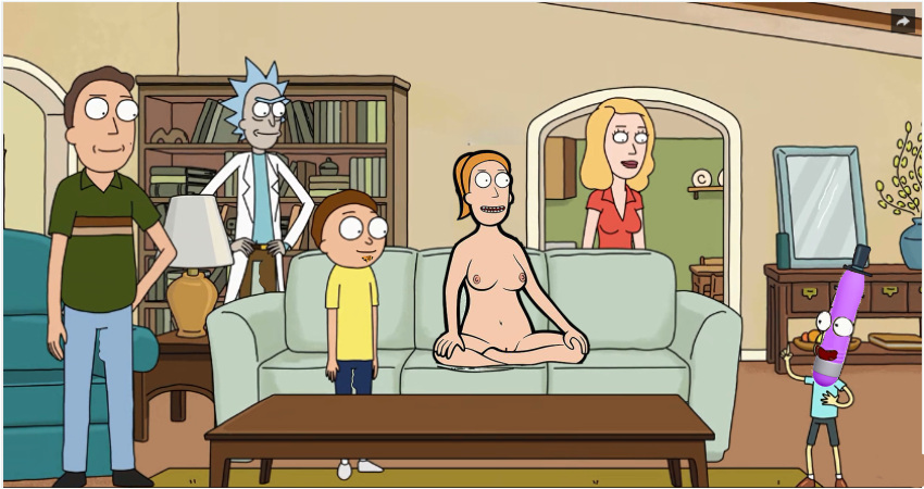 beth_smith jerry_smith morty_smith mr_dildo rick_and_morty rick_sanchez summer_smith