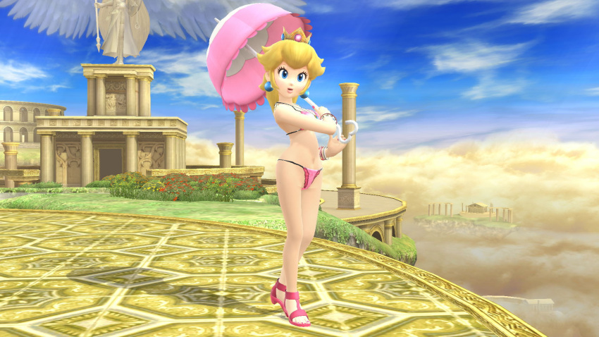 belly_button bikini hanxulz princess_peach