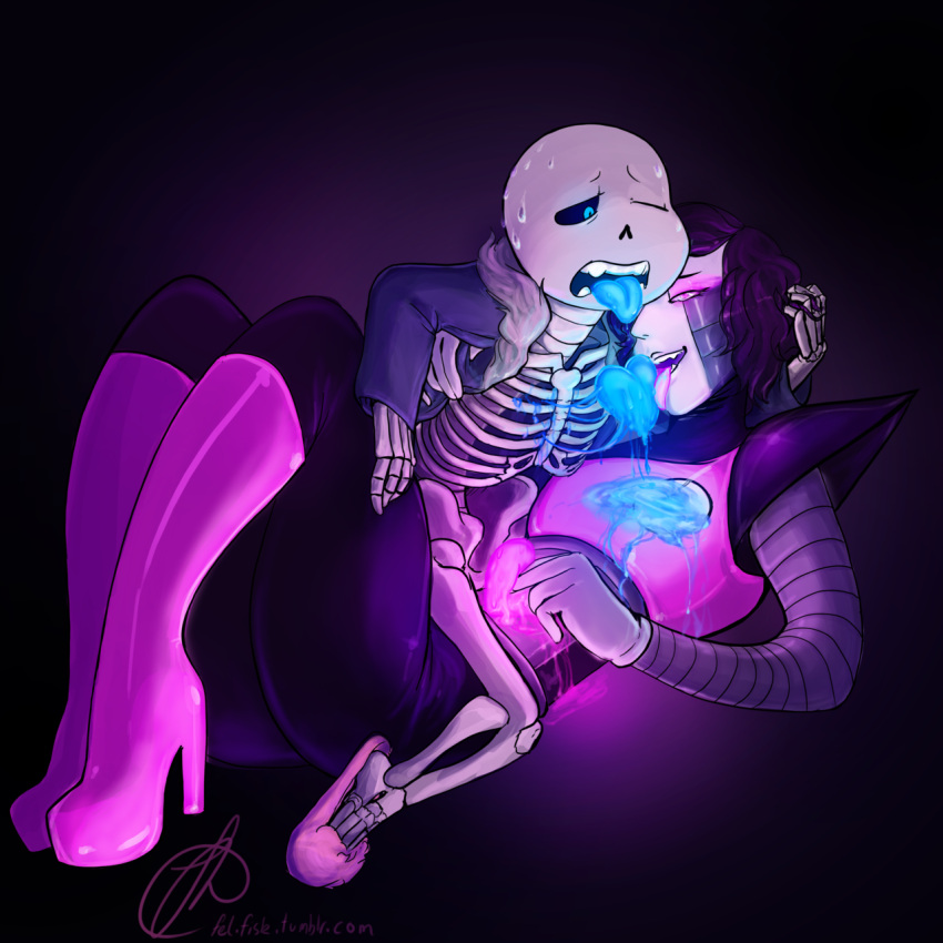 1:1 1:1_aspect_ratio 2010s 2016 2boys 2d 2d_(artwork) animated_skeleton bigger_dom bigger_dom_smaller_sub bigger_male black_background black_hair blue_hoodie blue_jacket blue_tongue bottom_on_top bottom_sans clothed dark_background digital_media_(artwork) fel-fisk glowing hair hooded_jacket hoodie humanoid humanoid_robot jacket larger_male licking male male/male male_only mettasans mettaton mettaton_ex monster monster_boy one_eye_closed partially_clothed partially_nude pink_eyes pink_slippers pink_tongue robot robot_boy robot_humanoid sans sans_(undertale) seme_mettaton sinisk skeleton slippers small_sub small_sub_big_dom smaller_male smaller_sub smaller_sub_bigger_dom soul soul_sex sweat tongue tongue_out top_mettaton uke_sans undead undertale undertale_(series) video_game_character video_games yaoi