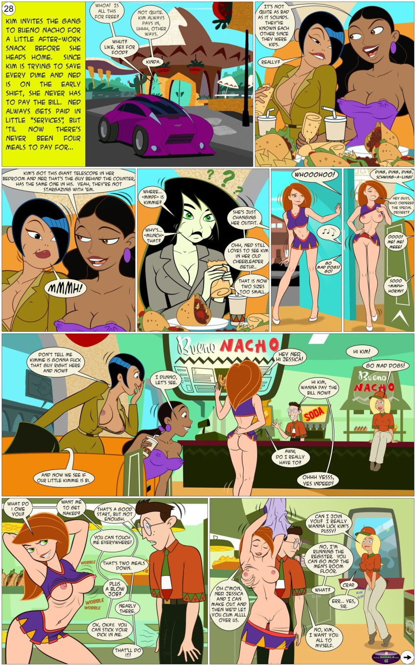 disney gagala kim_possible kimberly_ann_possible shego the_tale_of_kiki_possible yuri