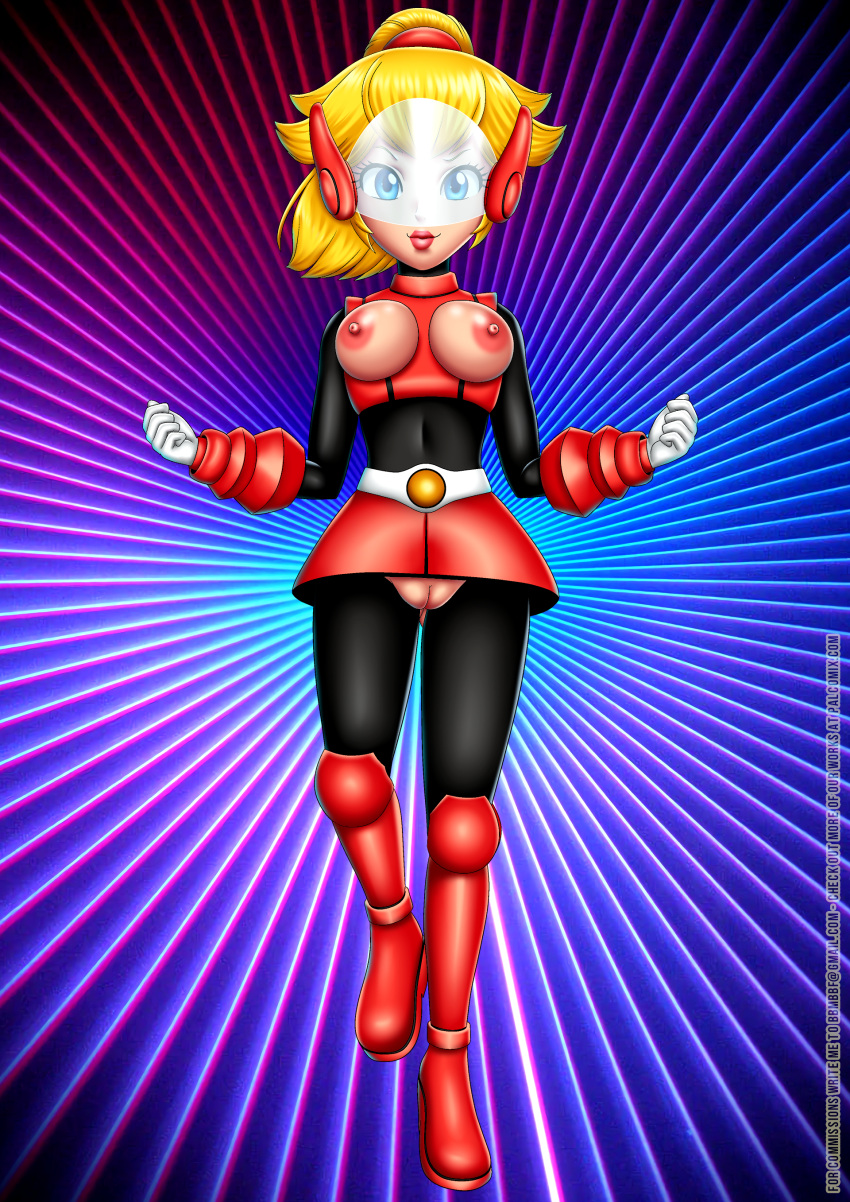 bbmbbf exposed_breasts exposed_pussy mighty_peach palcomix pietro's_secret_club princess_peach princess_peach:_showtime! super_mario_bros. superheroine